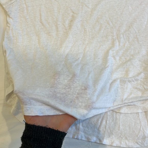 White Frame Denim Tee - Picture 3 of 3